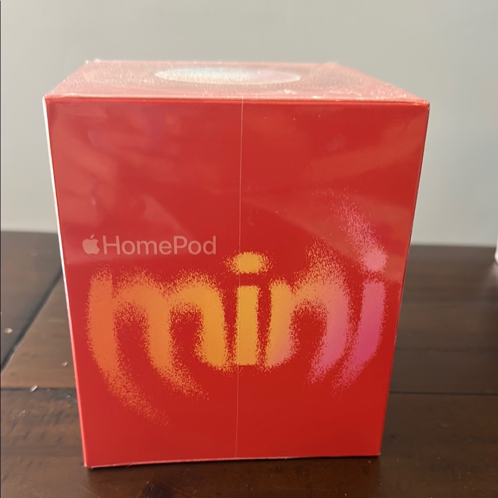 Apple HomePod Mini in Bold Red